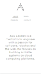 Mobile Screenshot of alexlouden.com